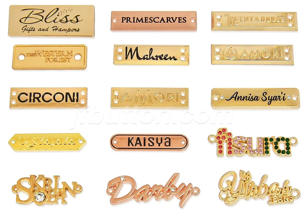 metal logo signage