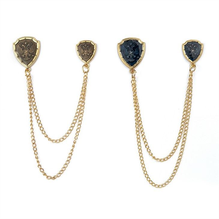 Chain Brooch For Suit
