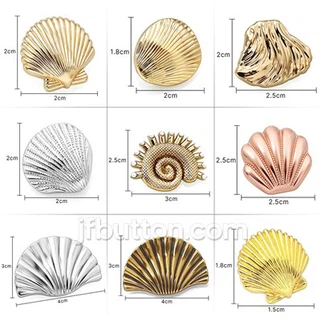 Antik Shell ing szárgombok