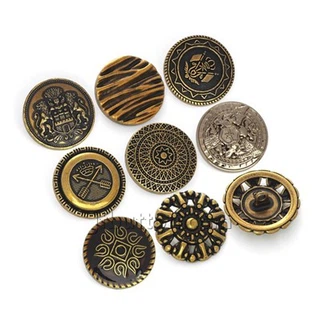 Férfi sötétkék duplasoros blézer arany gombok