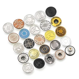 Behúzható farmer gomb