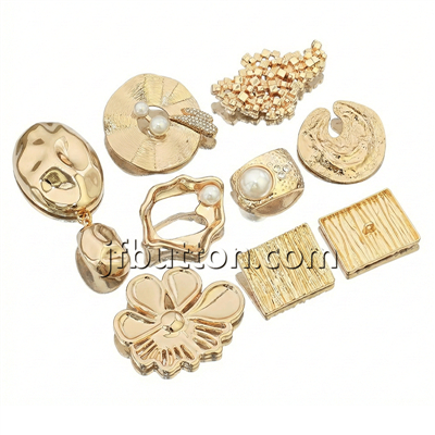 Absztrakt Design ruházati szár gomb