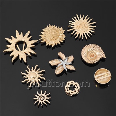 Fürdőruha Sun{0}}forma csatlakozócsat