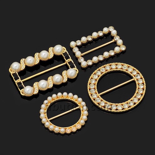Pearl buckle Pearl buckle