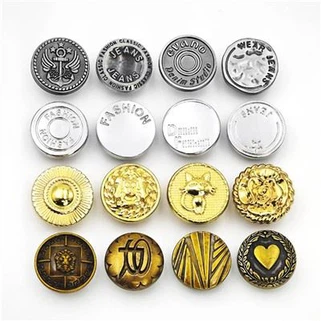 Letakarítható Jean gomb